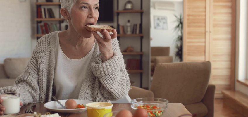 Why are healthy eating patterns important for older adults?