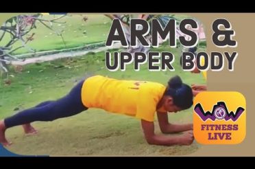 Workout 11 | Core and Upper Body | Health and Fitness Project #stayhome #staywow