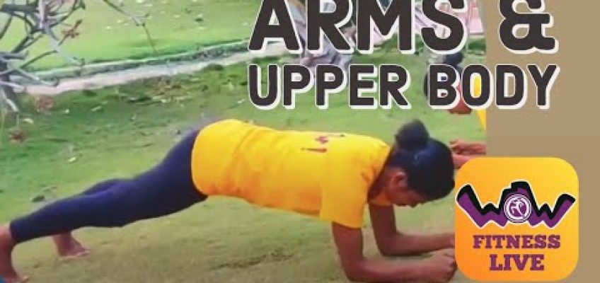 Workout 11 | Core and Upper Body | Health and Fitness Project #stayhome #staywow