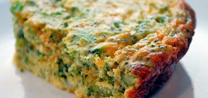 Crustless Broccoli Quiche
