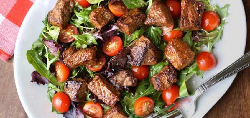 Steak Salad with Sirloin and Vinaigrette