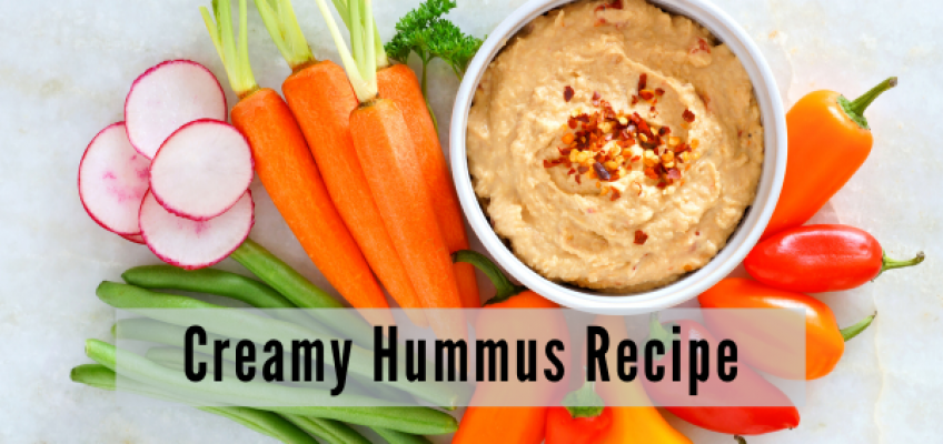 Creamy Hummus Recipe | Health Stand Nutrition