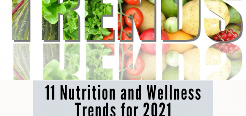 11 Nutrition and Wellness Trends for 2021