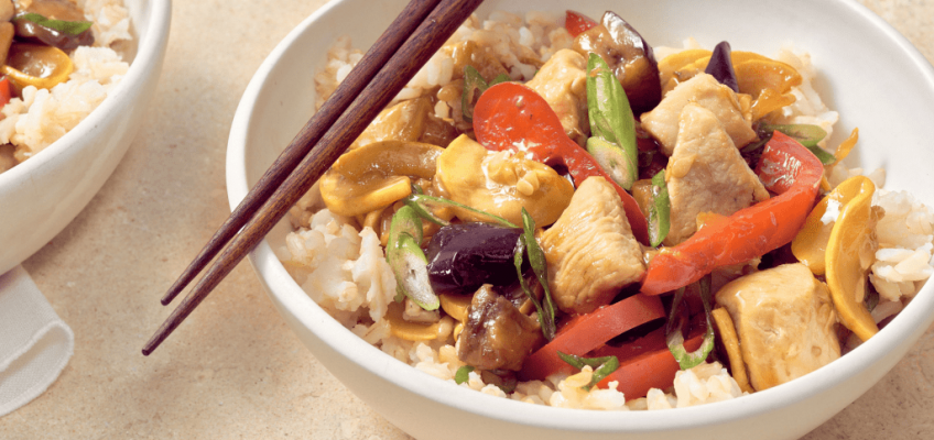 Summery Chicken Stir-Fry