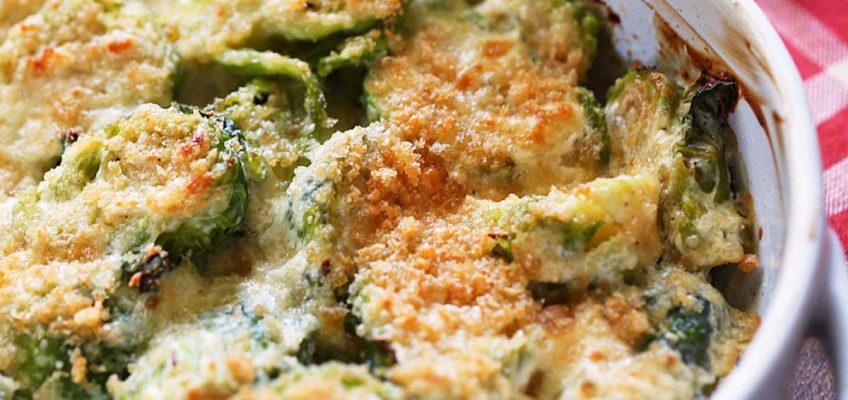 Brussels Sprouts Casserole {Keto, Gluten-Free)