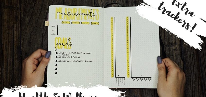 Bullet Journaling for Health and Wellness | Fitness Tracker Ideas 2018