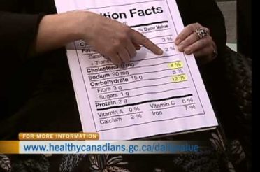 Health Canada Nutrition Facts