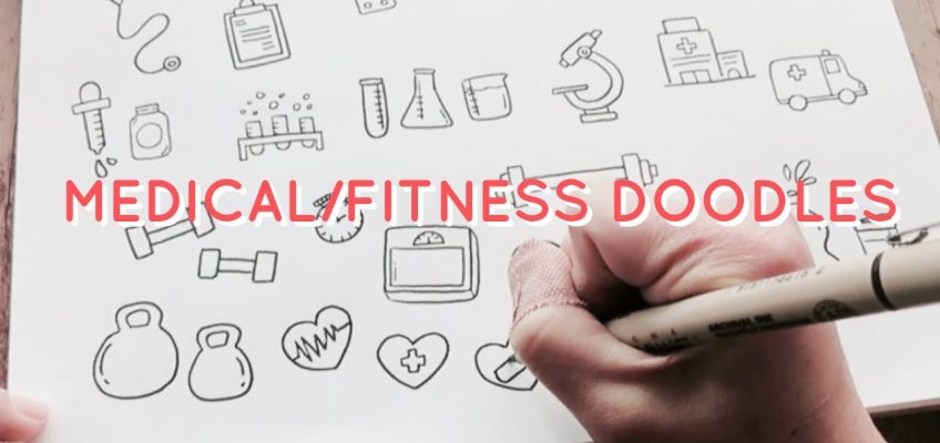 Health and Fitness Doodles | Doodle with Me