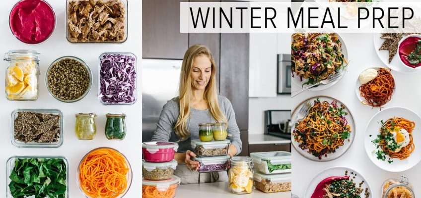 MEAL PREP for WINTER | healthy recipes + PDF guide