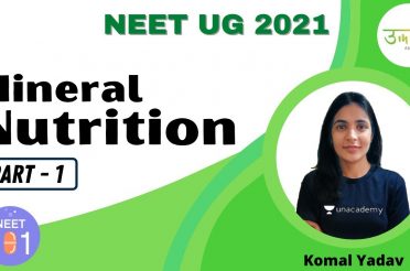 Mineral Nutrition | Part 1 | NEET 2021 | UMMEED | Komal Yadav