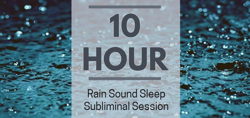 Say No to Binge Eating & Eat Healthy Food – (10 Hour) Rain Sound -Sleep Subliminal – Minds in Unison