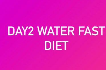Water fast diet weight loss #day2