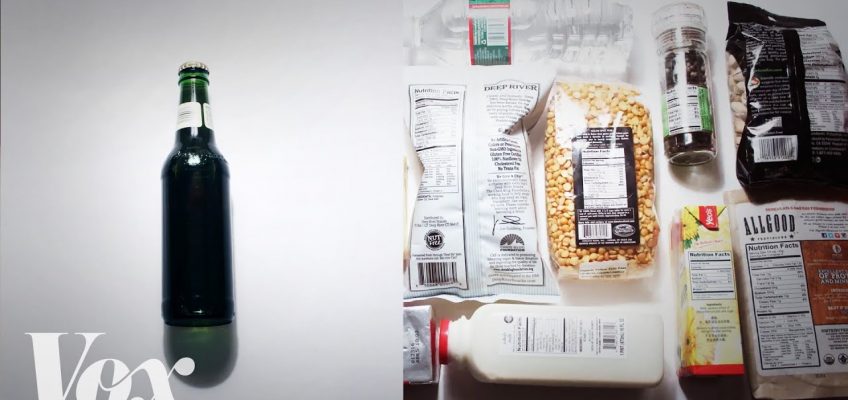 Why alcohol doesn't come with nutrition facts