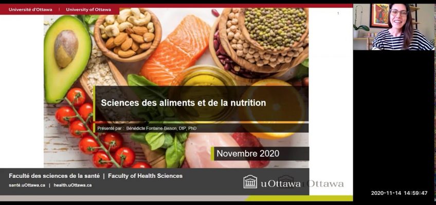 uOttawa Sciences de la santé – Sciences de la nutrition