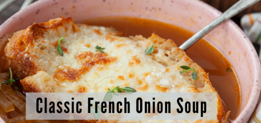 Classic French Onion Soup Recipe
