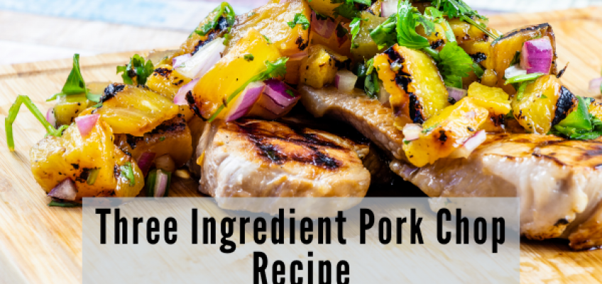 3 Ingredient Pork Chop Recipe | Health Stand Nutrition