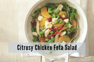 Citrusy Chicken Feta Salad | Health Stand Nutrition
