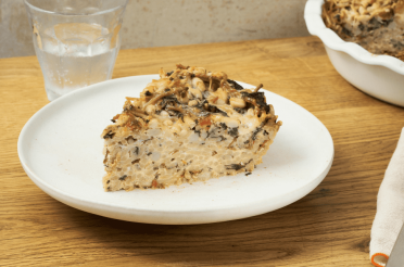 Spaghetti Pie With White Beans