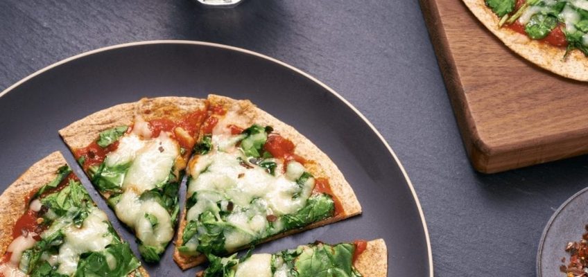 Easy Five-Ingredient Tortilla Pizzas