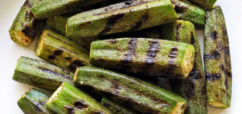 Grilled Okra Recipe: No Slime!